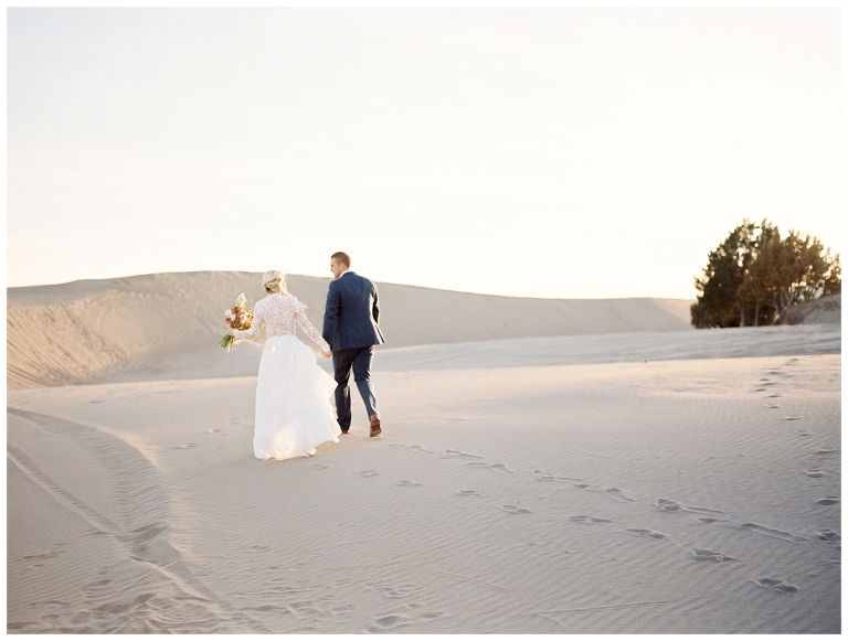 Sand Dunes Formals | Idaho Film Photographer | Casey James Photography