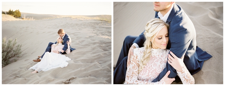 Sand Dunes Formals | Idaho Film Photographer | Casey James Photography