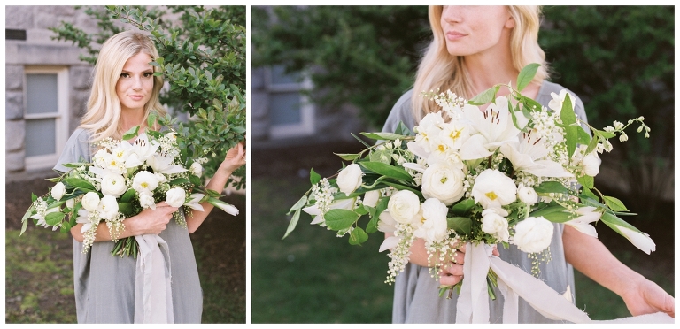 White Bouquet || Idaho Film Photographer || Casey James Photography