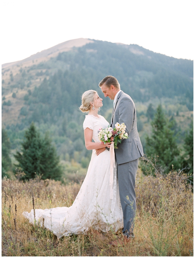 Swan Valley Mountain Bridals || Idaho Falls Wedding Photographer || Casey James Photography