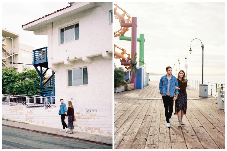 Santa Monica Pier | California Anniversary Photographer | Casey James Photography