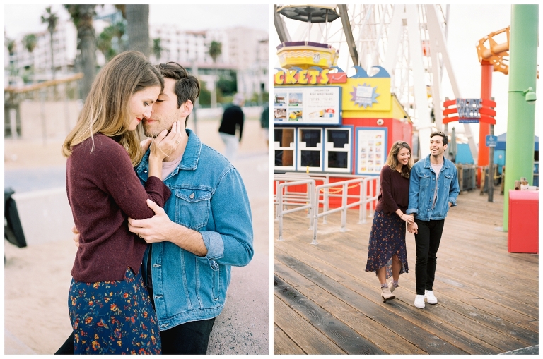 Santa Monica Pier | California Anniversary Photographer | Casey James Photography
