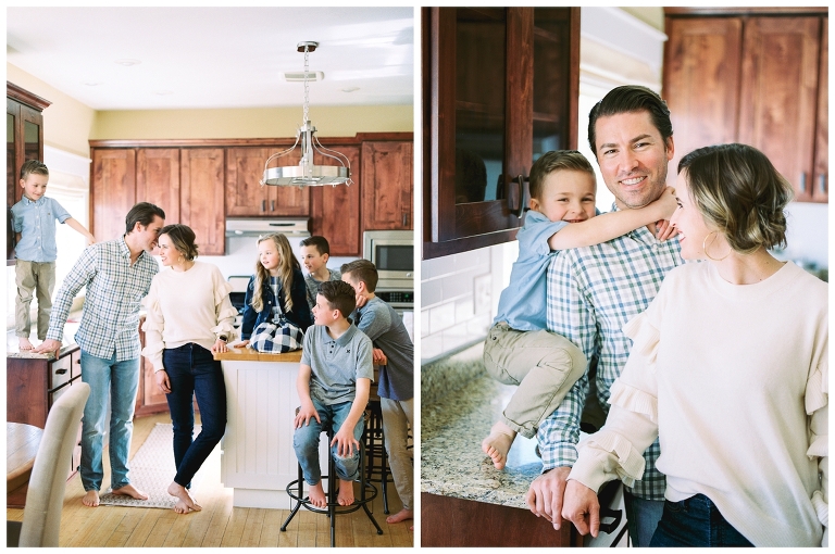 In-home Family Session || Casey James Photography