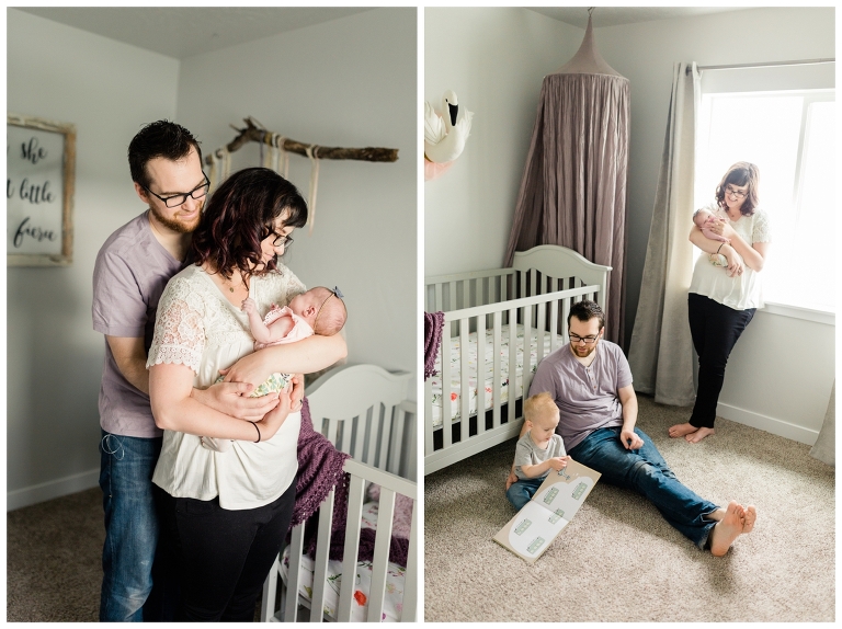 In-Home Family Session || Casey James Photography