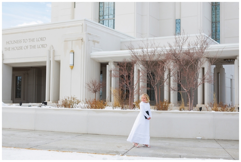 LDS Baptism || Casey James Photography