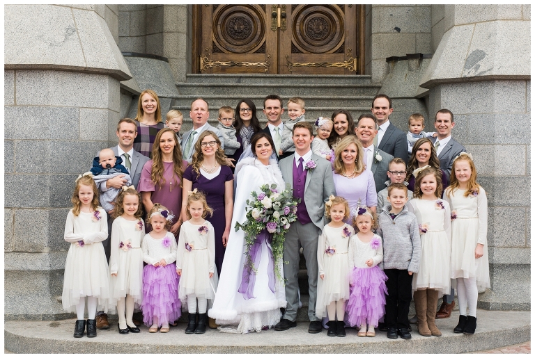 Salt Lake Temple Wedding || Casey James Photography