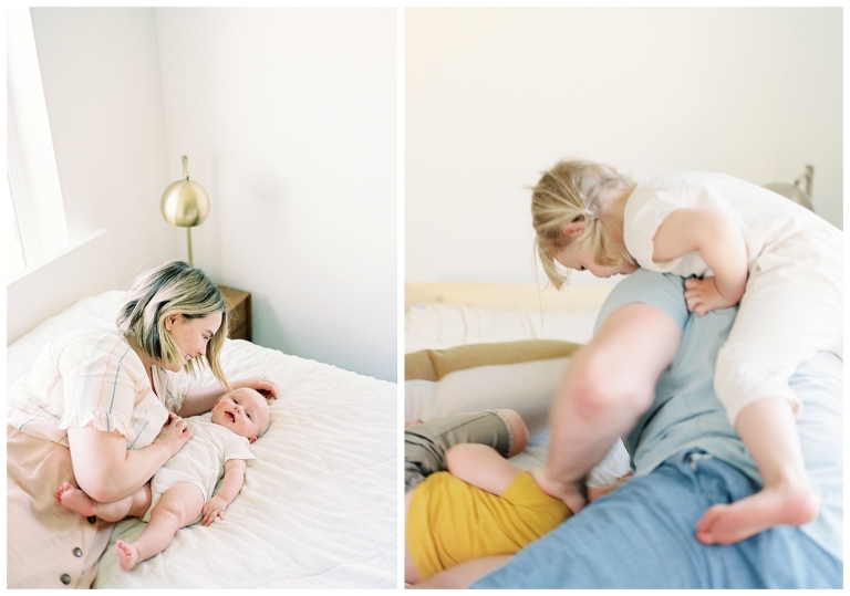 Lifestyle In-Home Family- Casey James Photography